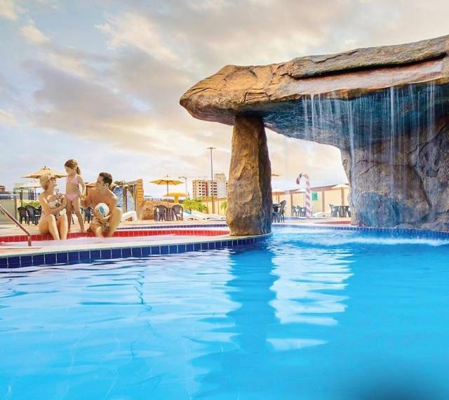 קאלדס נובאס Hotel Golden Dolphin Express - Aguas Termais 24H מראה חיצוני תמונה